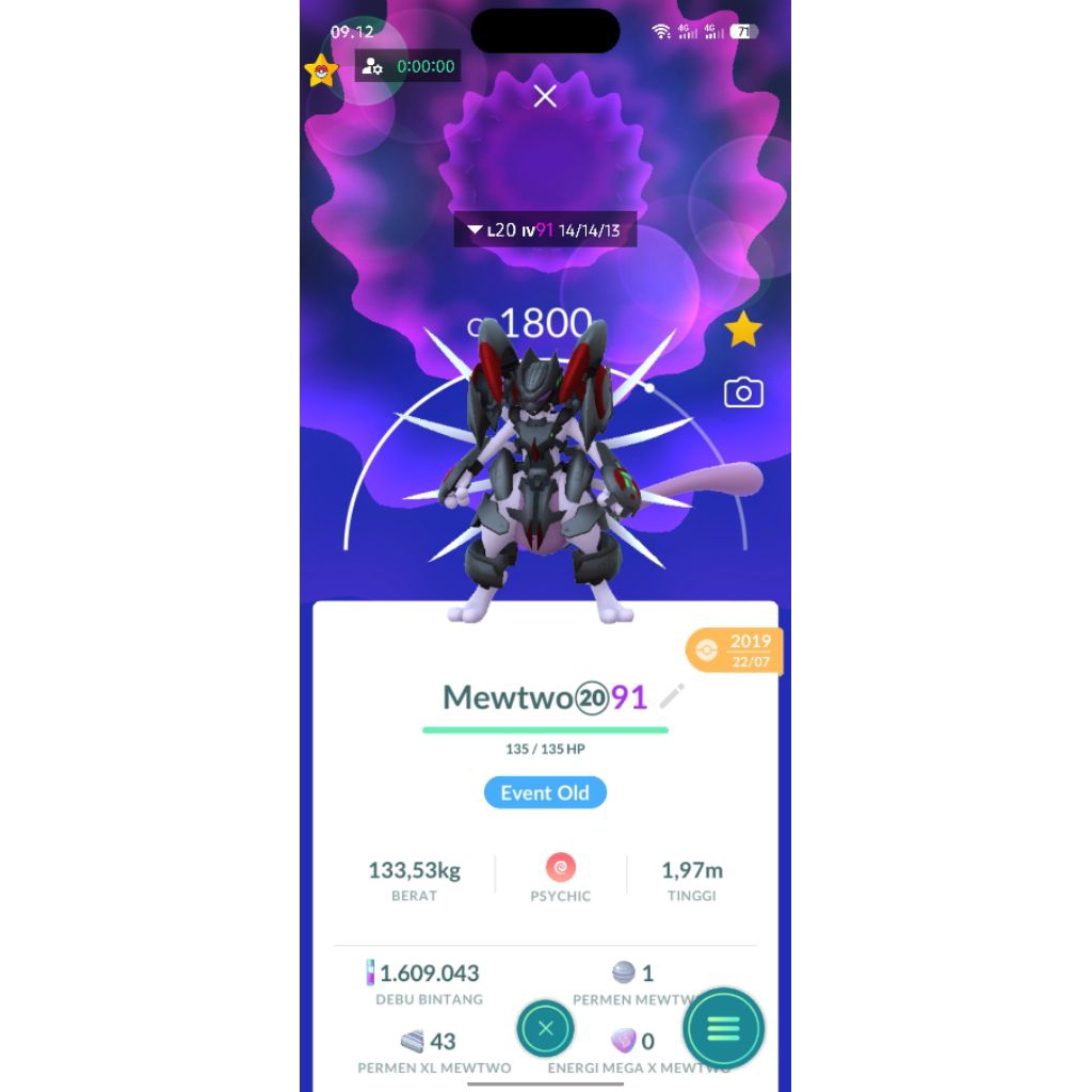 mewtwo Armored pokemon go