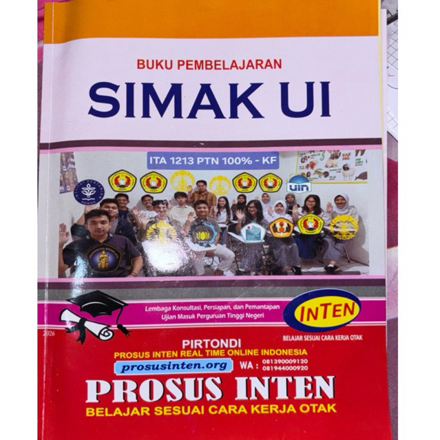 BUKU PERSIAPAN MANDIRI SIMAK UI INTEN 2026