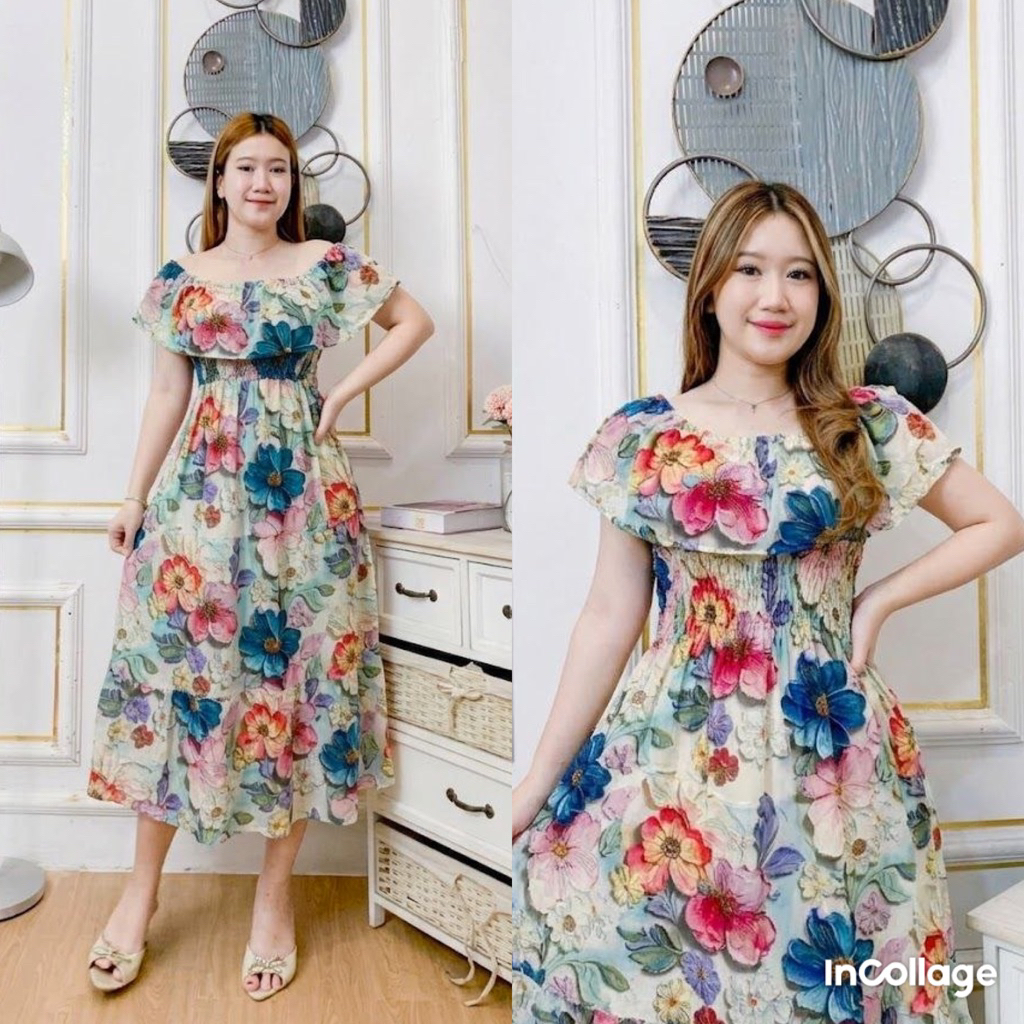 nora panjang daster bali/daster sabrina jumbo premium