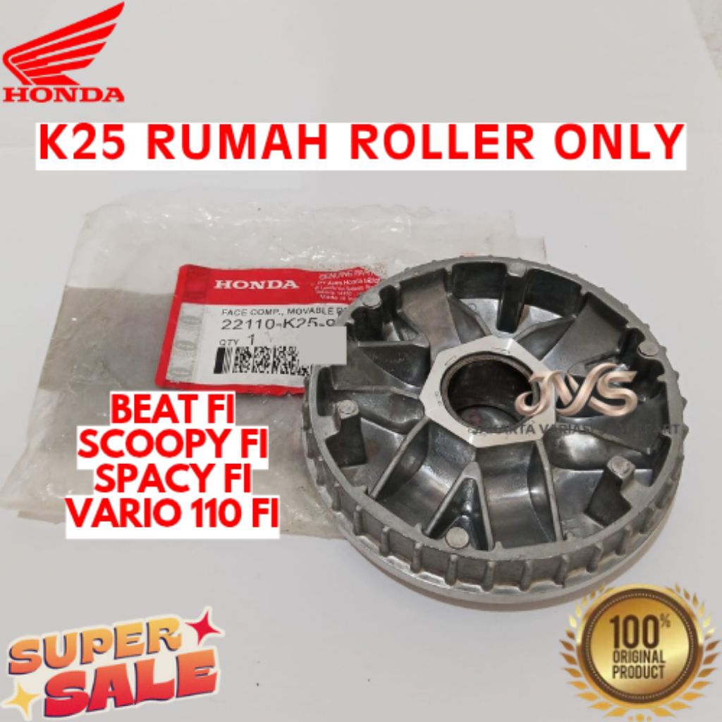 RUMAH ROLLER ONLY KODE K25, RUMAH ROLLER ONLY BEAT FI, RUMAH ROLLER ONLY SCOOPY FI, RUMAH ROLLER ONL