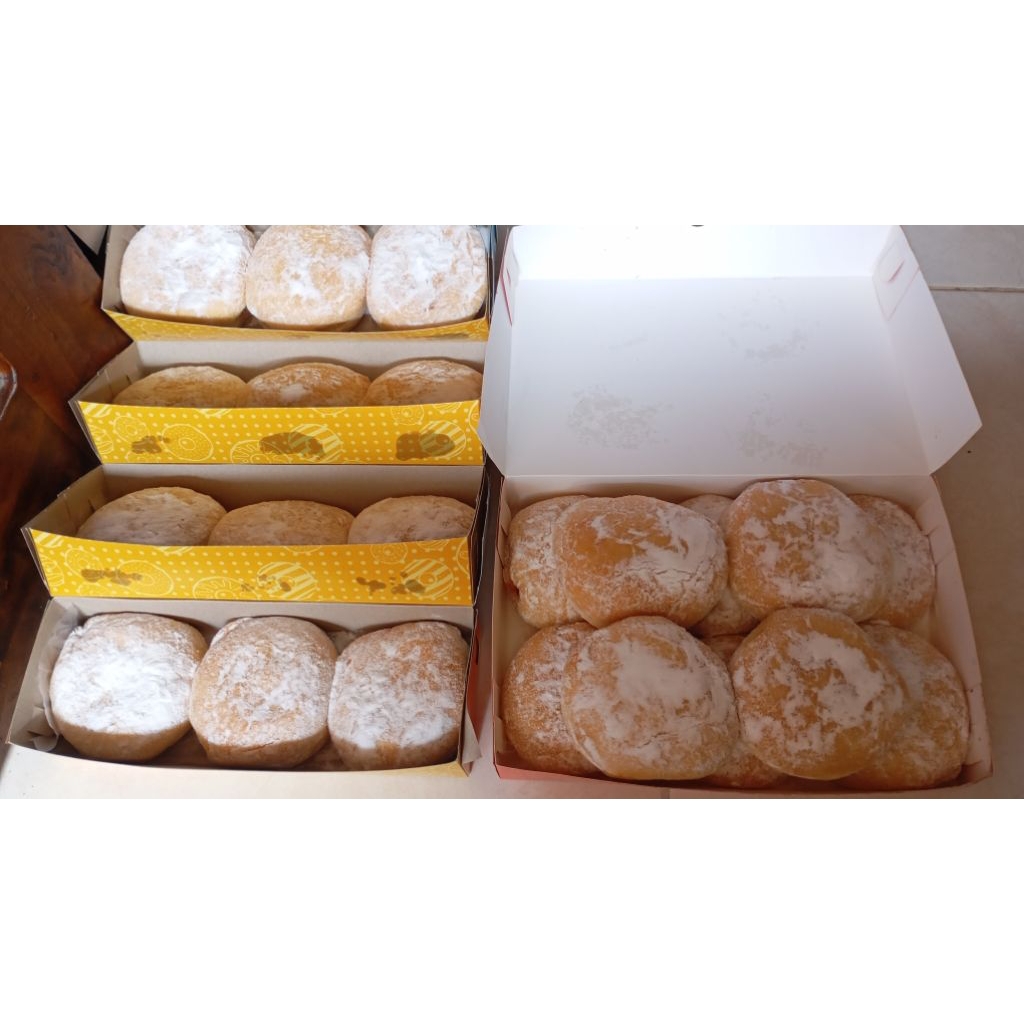 BOMBOLONI (1BOX ISI 6) JAMINAN EMPUK DAN SUPER JUMBO