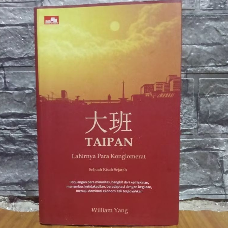 Buku  bekas Taipan Lahirnya Para Konglomerat.