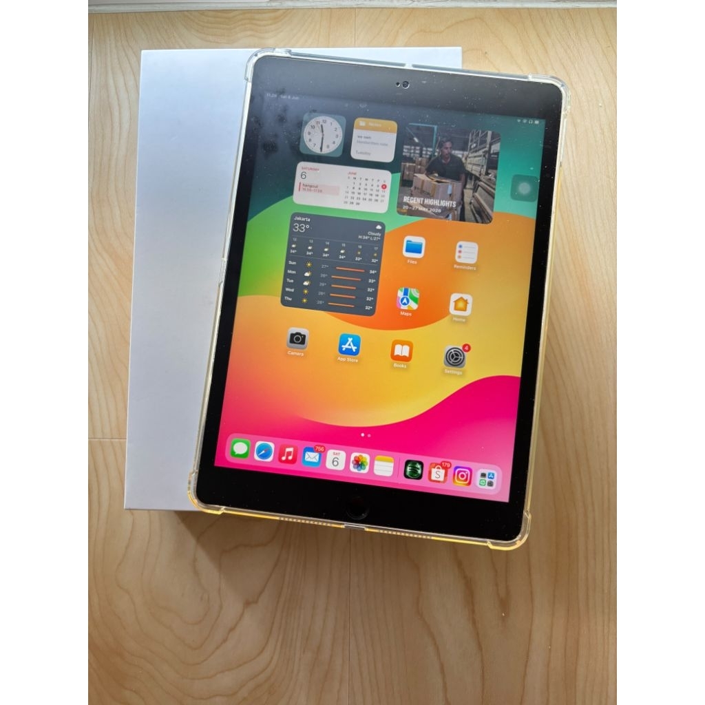ipad 9 ib0X 256gb Mulus pemakaian sendiri(pesenan orang)