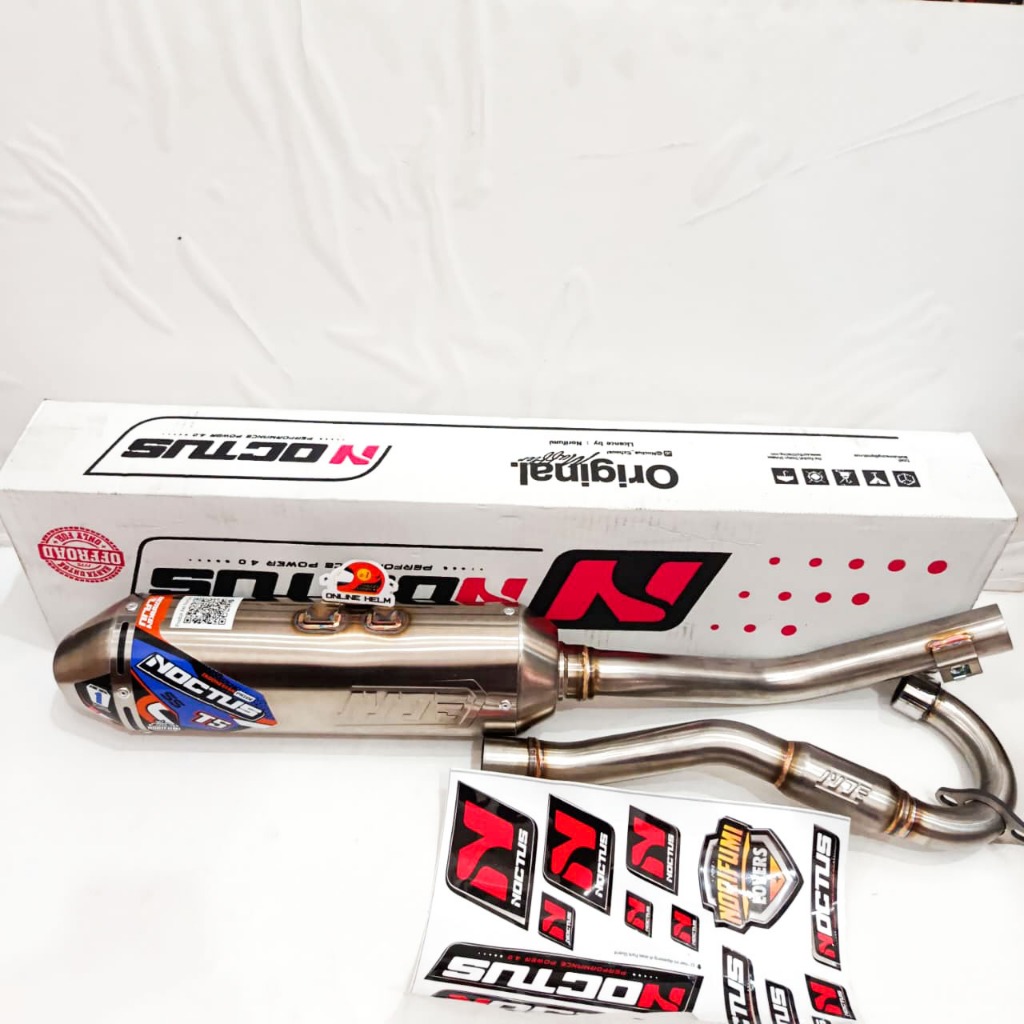 Knalpot Norifumi NOCTUS T5 ORIGINAL CRF 150 BOREUP