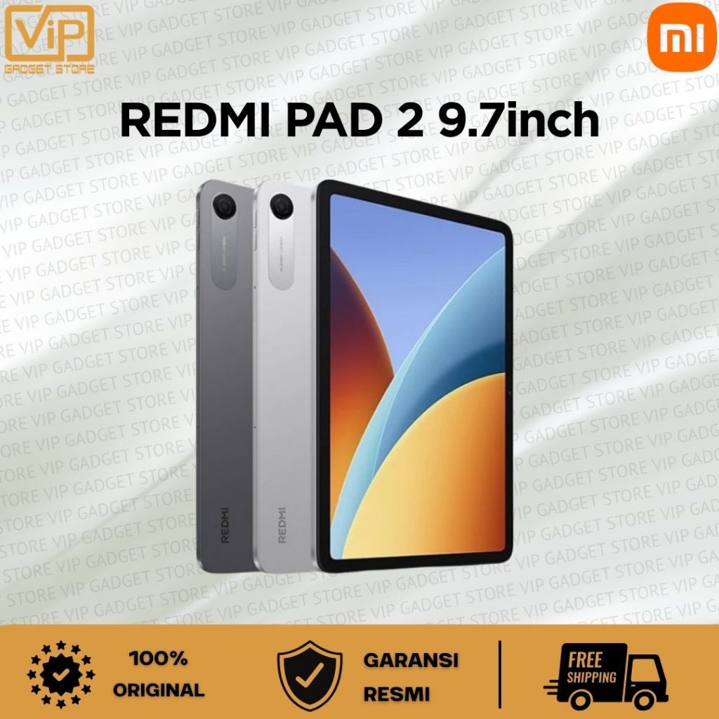 REDMI PAD 2 9.7" 4/64GB TABLET 2K 120HZ SNAPDRAGON 6S GEN
