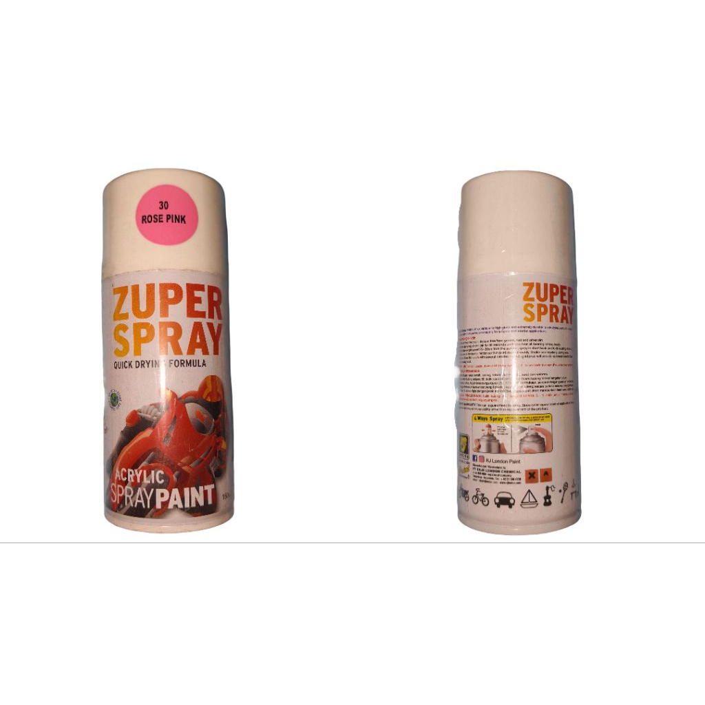 Cat Semprot Zuper Spray 150cc_Warna Pink