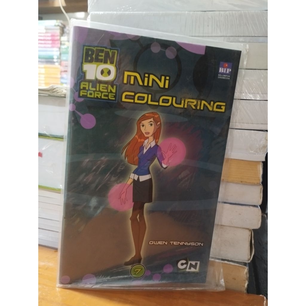 BUKU MEWARNAI BEN 10 MINI COLOURING