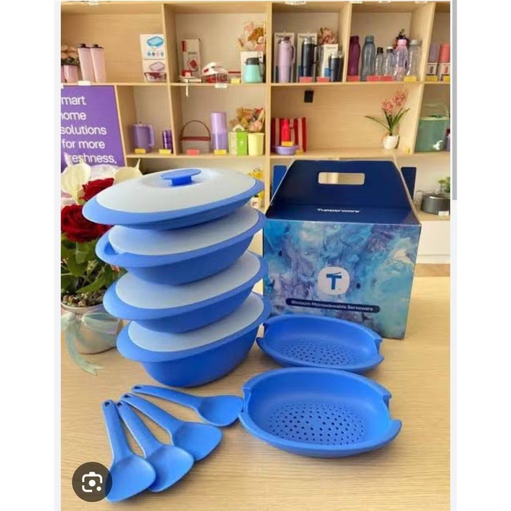TUPPERWARE SET PRASMANAN BLOSOM MALAYSIA