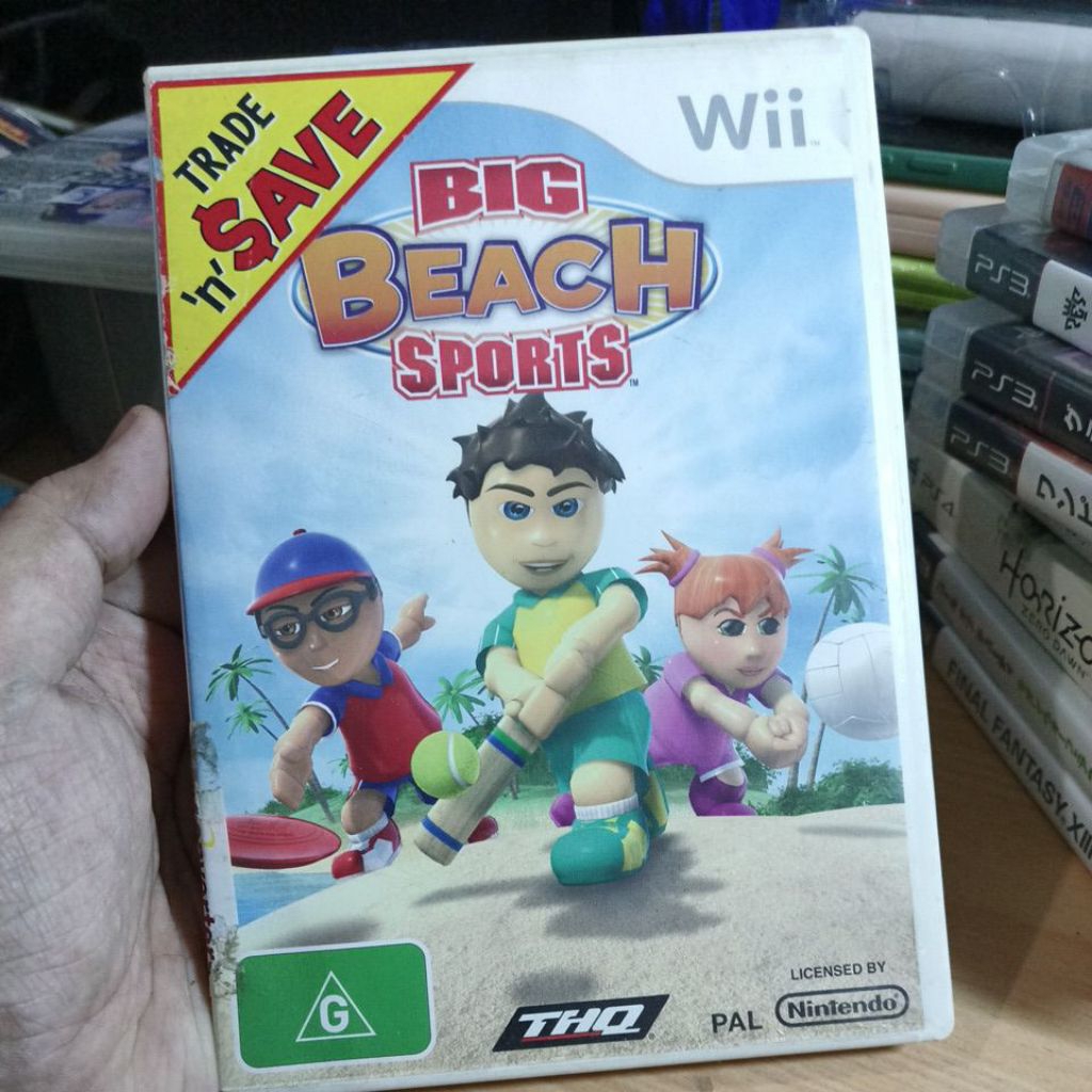 kaset CD original nintendo WII | Big Beach Sports