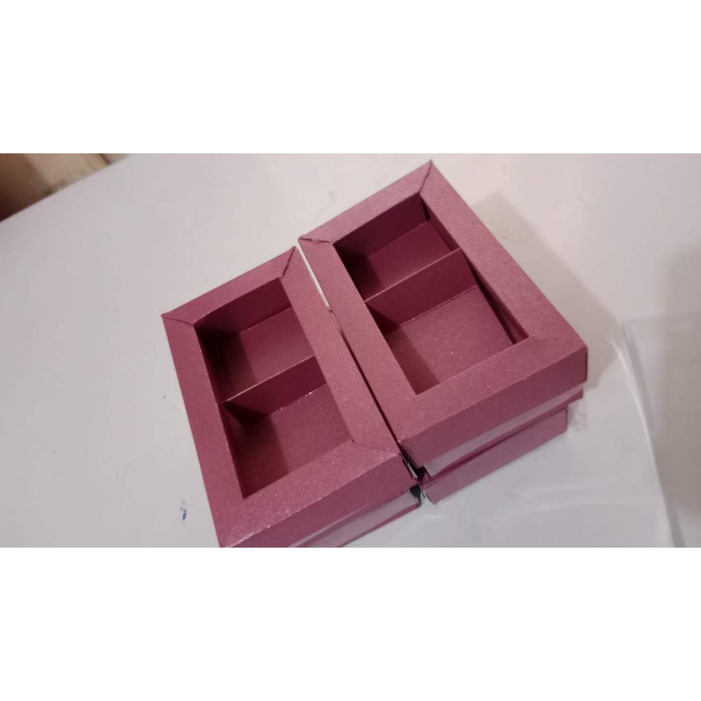 Box Coklat Praline 2 sekat