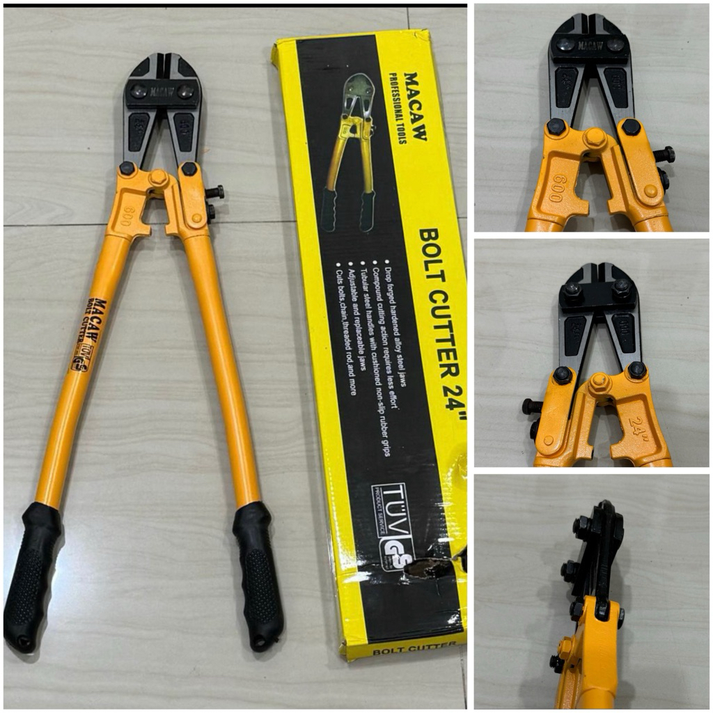 MACAW / KOKON 24” inci Gunting besi beton merk RPG warron sjt 24 inci ( 60 cm ) besi as concrete iro