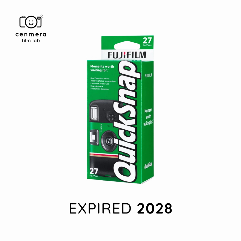 Fuji Quicksnap Disposable Kamera 27 Exposure (FRESH 2028) - Fuji film Fujifilm Dispo Sekali Pakai Bu