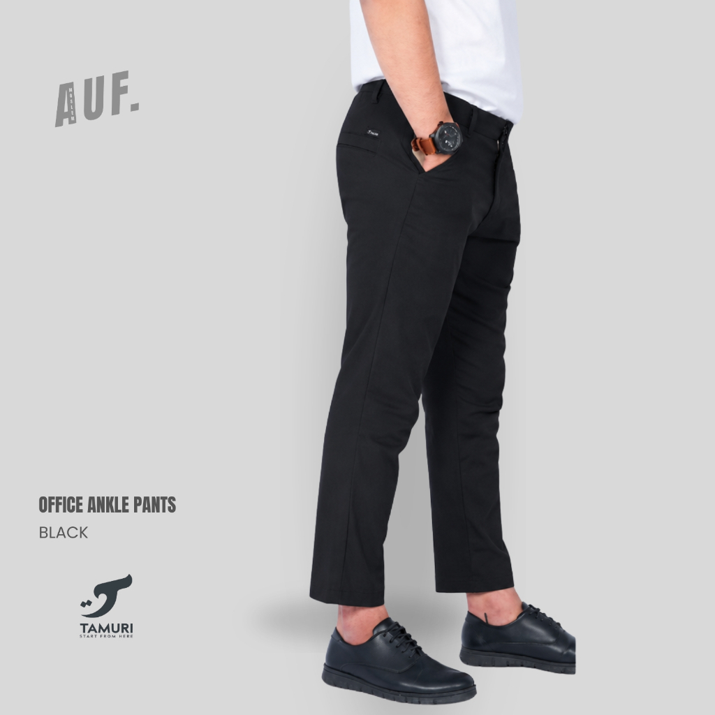 OFFICE ANKLE PANTS || TAMURI || AUF MOSLEM