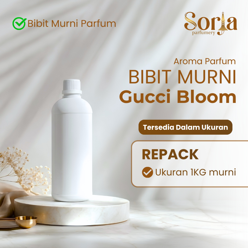 Bibit Parfum Gucci Bloom Original Murni REPACK 1KG ORIGINAL 100%