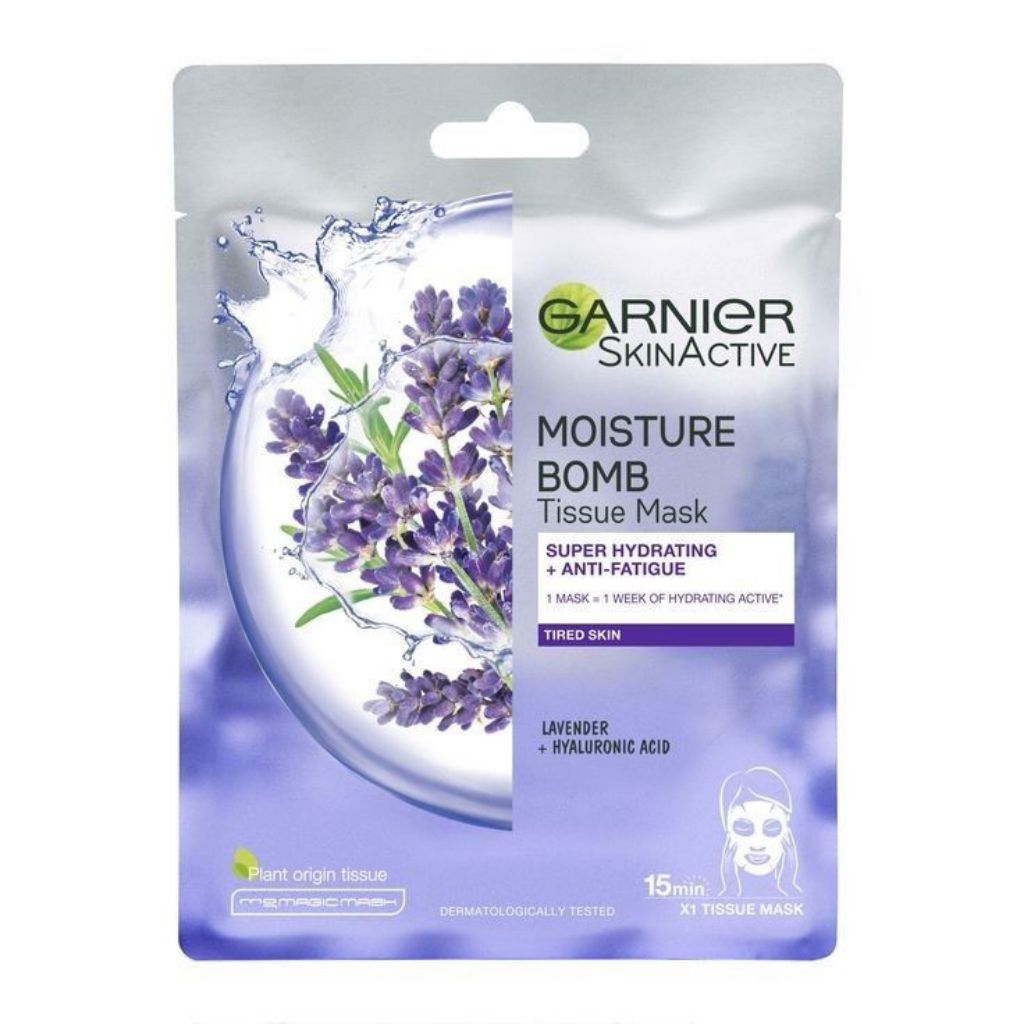 Sheet mask garnier skinaktive hydra bomb