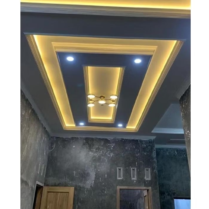 plafon gypsum terpasang minimalis