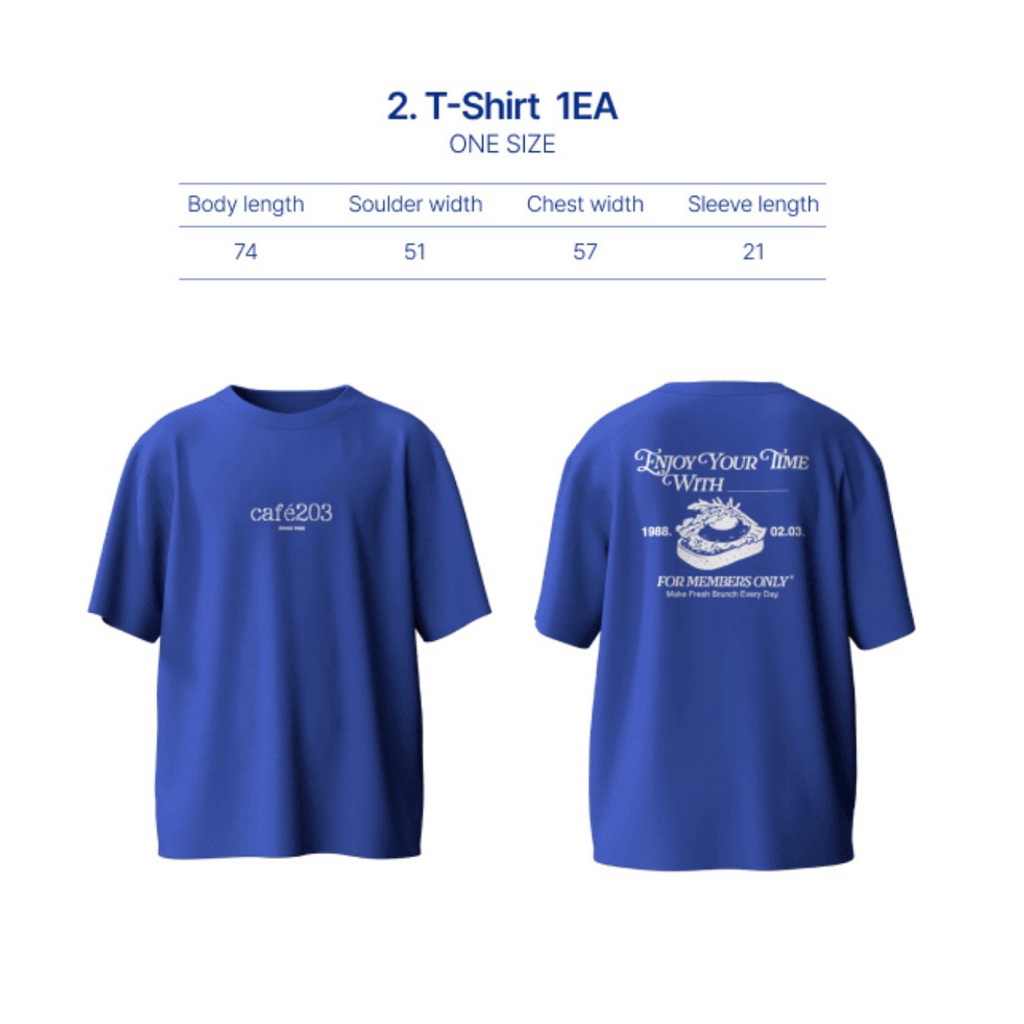 KYUHYUN CAFE203 and THE CLASSIC KAOS/TSHIRT