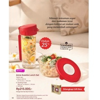 Anne Avantie Lunch Set