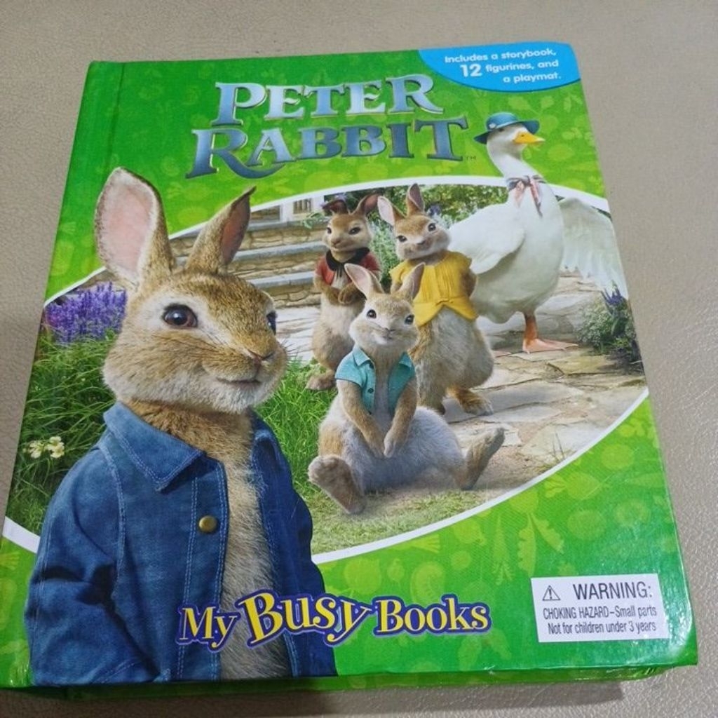 Buku Bbw my busy book peter rabbit