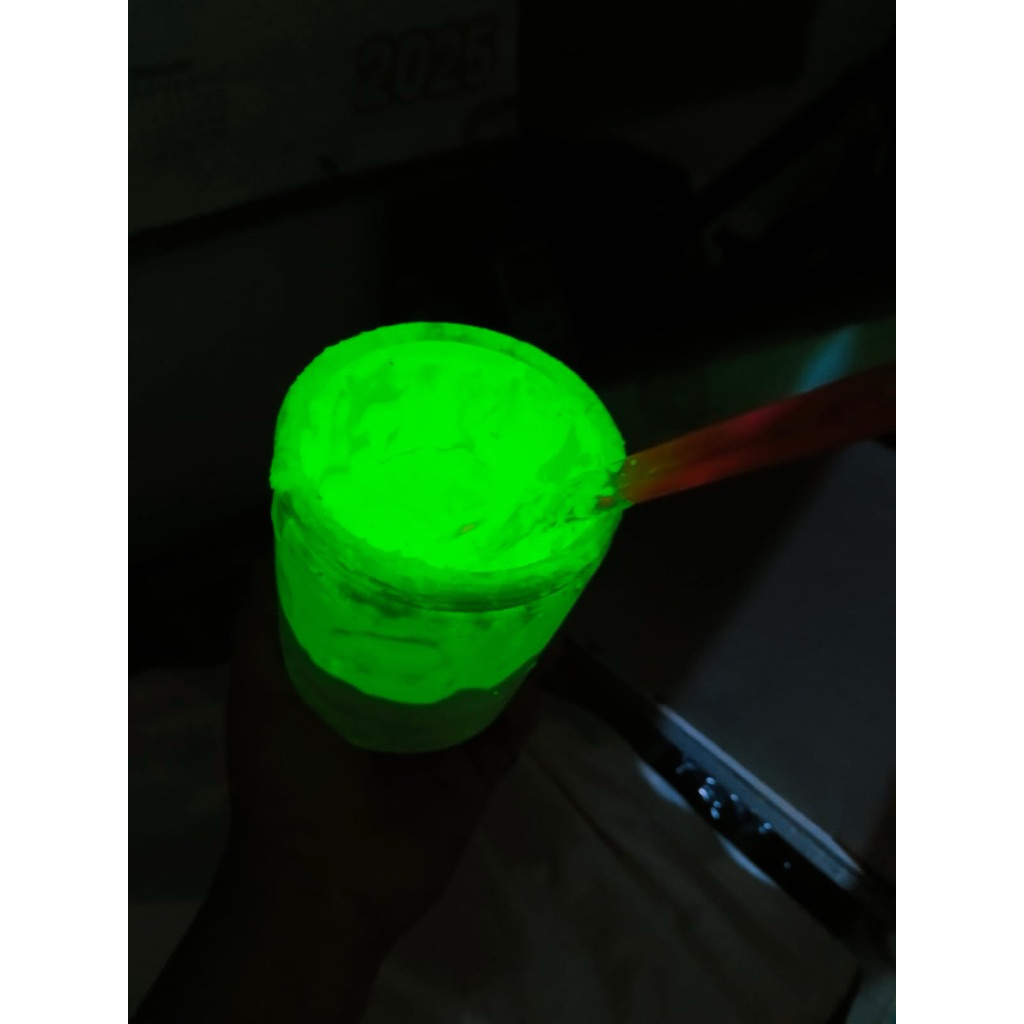 fosfor glow in the dark Hijau serbuk