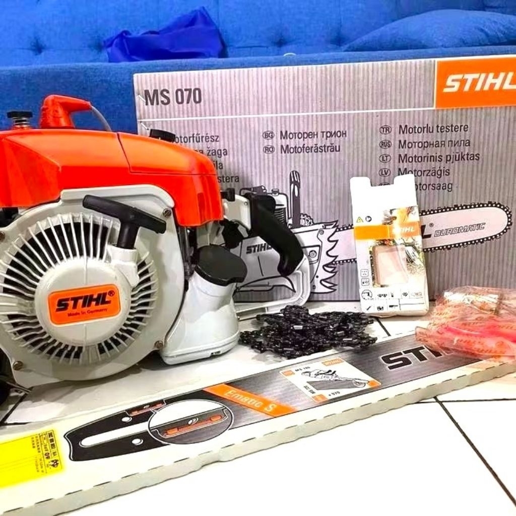 CHAINSAW STIHL MS070 (36") / mesin gergaji kayu chainsaw STIHL MS 070 36 inch
