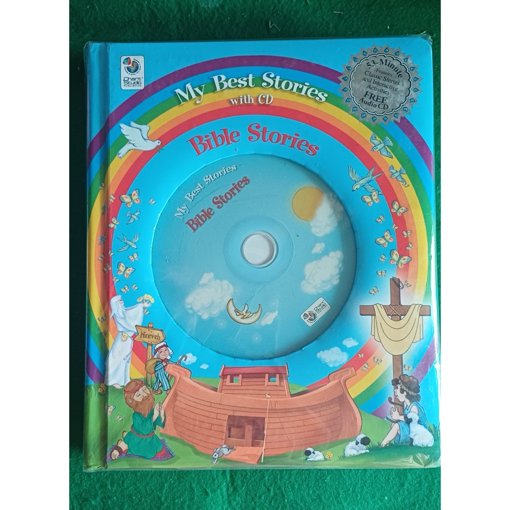 Bible Stories with CD. kondisi baru ada minus harga reduced.
