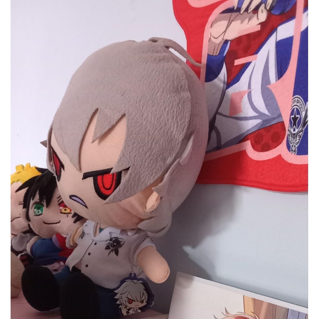 Samatoki aohitsugi hypnosis mic hypnosis microphone hypmic boneka lucu anime duduk merch manga game 