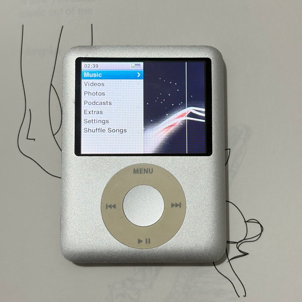 iPod Nano 3 Silver