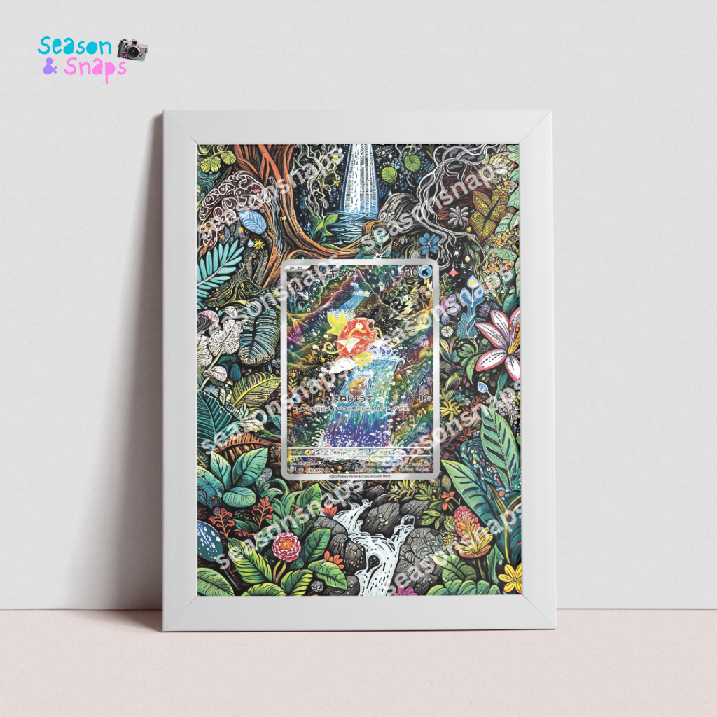 SEASONSNAPS Pokemon TCG Extended Art Frame - Magikarp AR (Triple Beat)