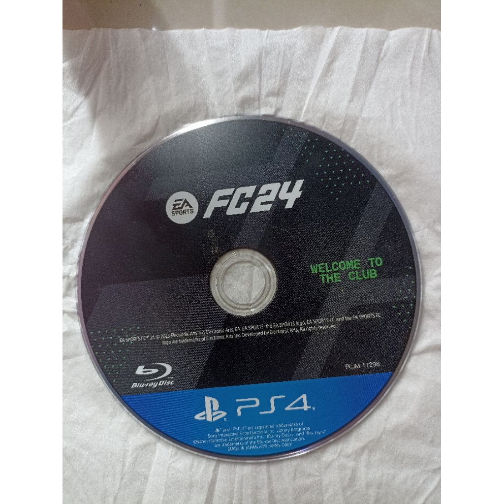 BD Kaset PS4 FIFA 24 Game CD PS 4 Original Bekas Second Mulus