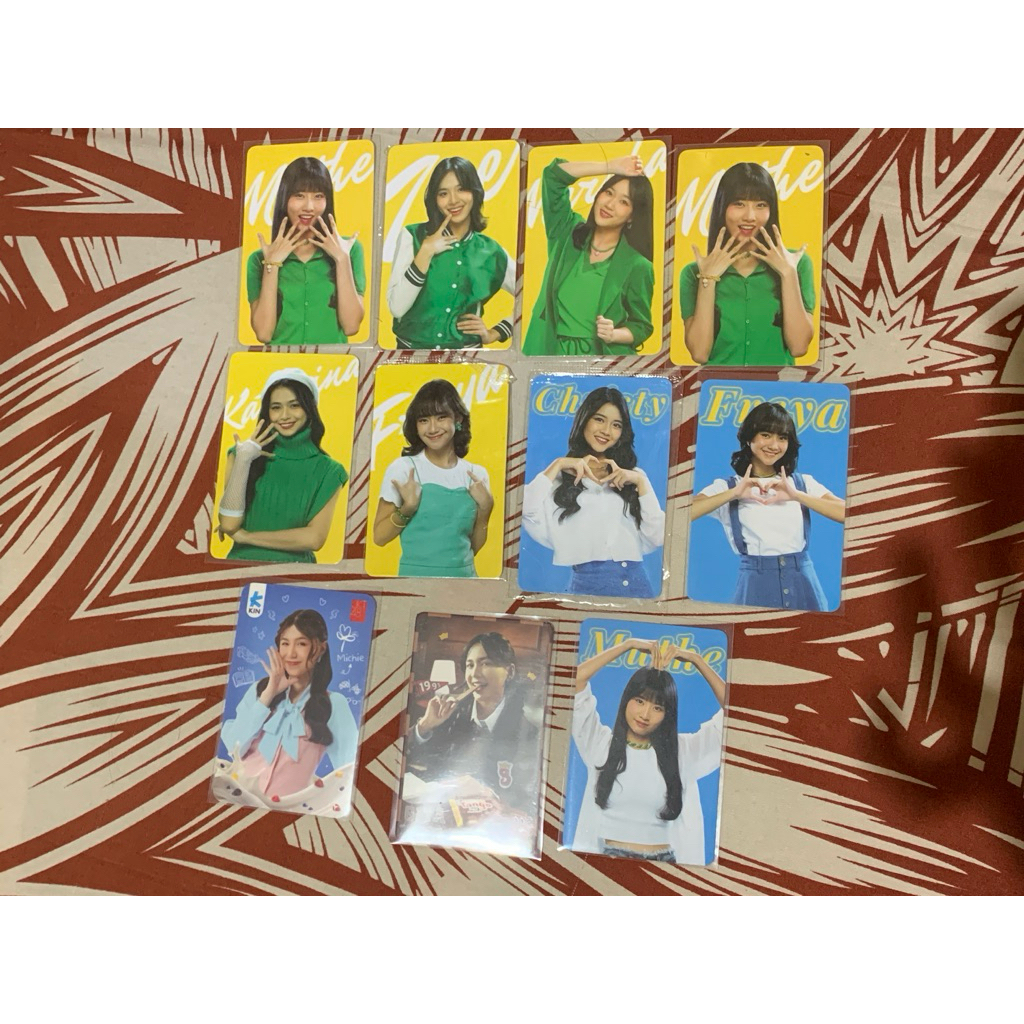 OFFICIAL PHOTOCARD JKT48 X JAPOTA, JKT48 X KIN YOGURT, JKT48 X TANGO