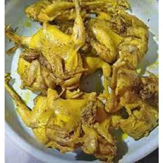 PUYUH UNGKEP DENGAN URITAN 3 EKOR 1BUNGKUS TINGGAL GORENG BY CAK NING FOOD