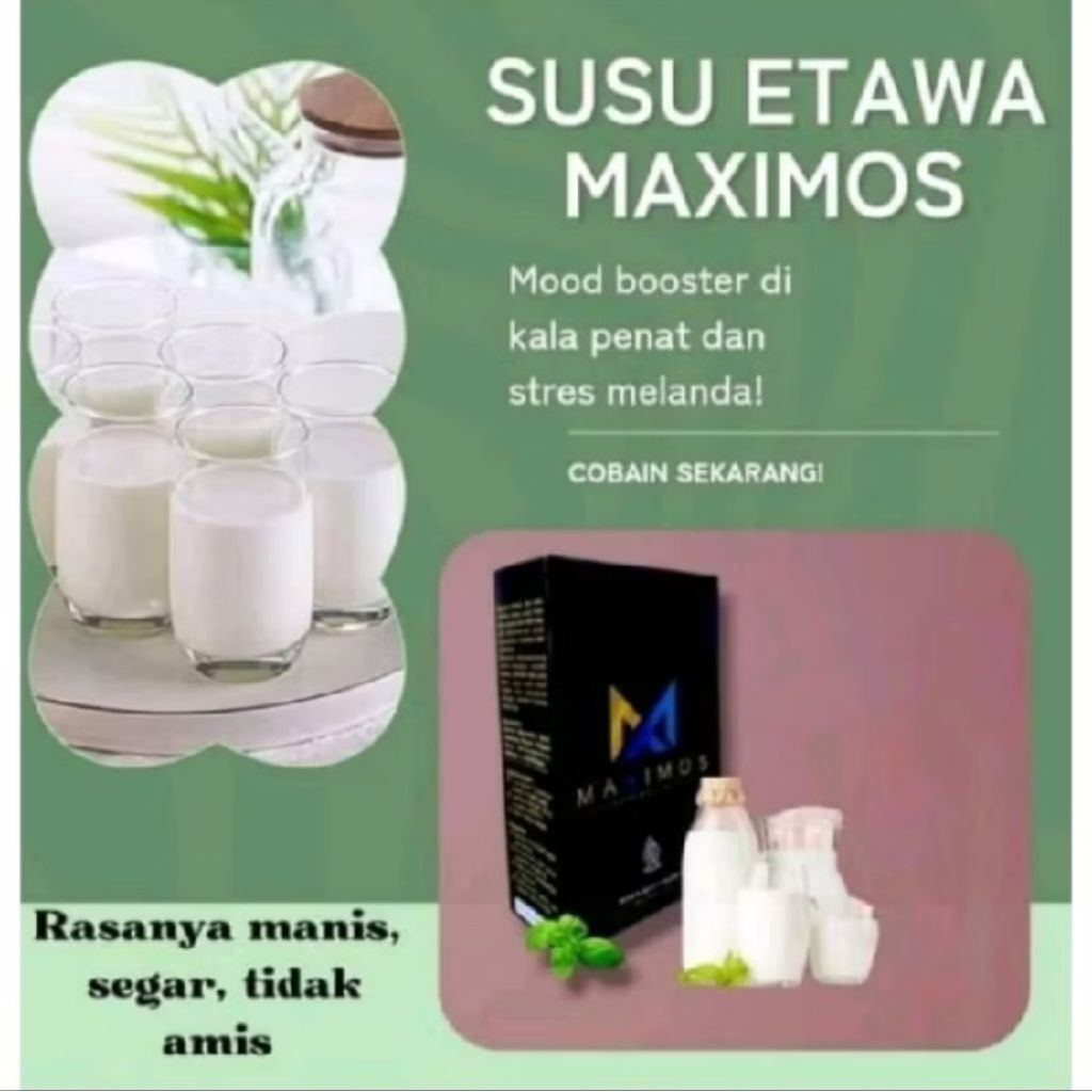 SUSU KAMBING  MAXIMOS COLLAGEN 200 GRM