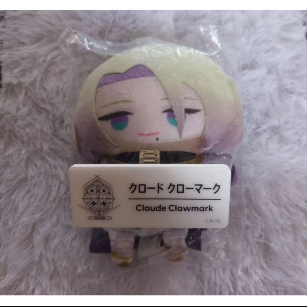 Claude Clawmark Nijisanji bonjar EN Niji Puppet plush doll
