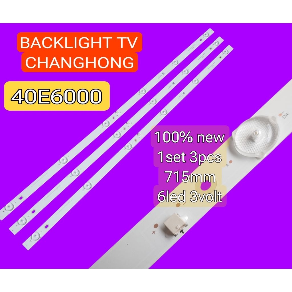 LAMPU LED BACKLIGHT BL TV CHANGHONG 40E6000