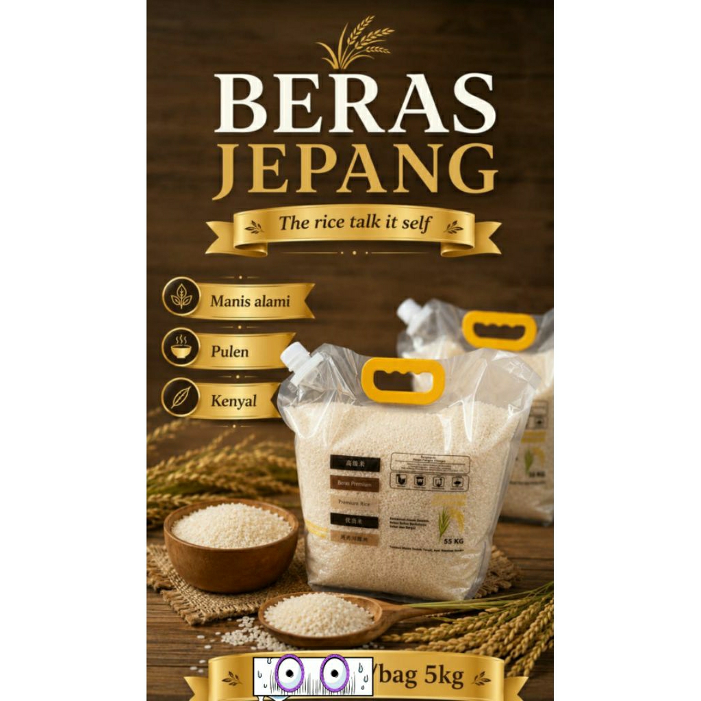 beras jepang 5kg