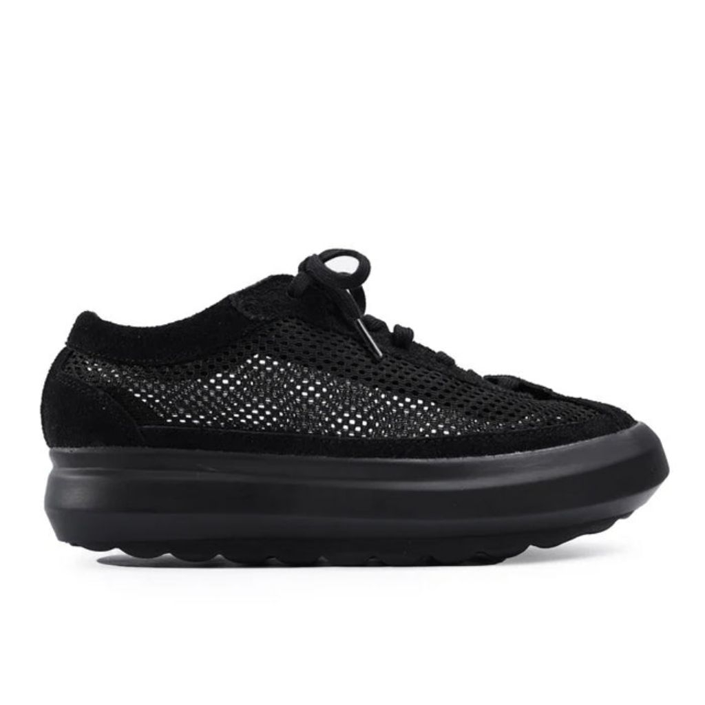 WANDER ETC Wander The 70'S Mesh Black Unisex Shoes Sepatu Casual Pria Dan Wanita