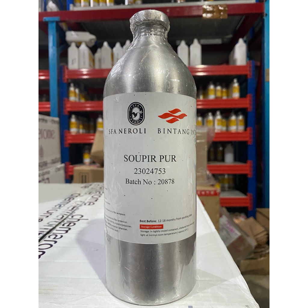 Bibit Biang Parfum Soupir Pur/X3RJOFF Erba Pura Kemasan Segel 1Kg Produkan SFA NEROLI.
