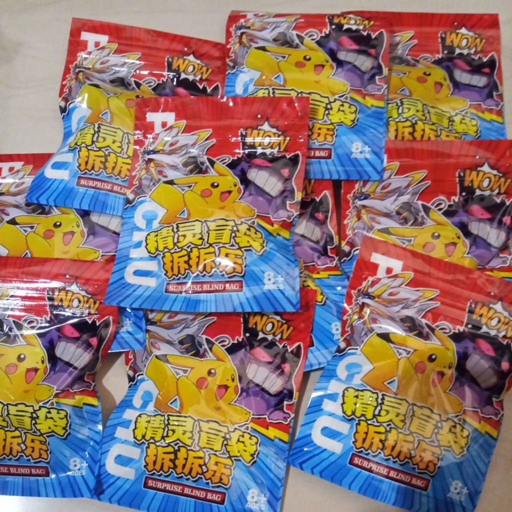 Gantungan kunci pokemon, Gantungan kunci pokemon mystery pack, Mystery Pack Gantungan kunci pokemon,