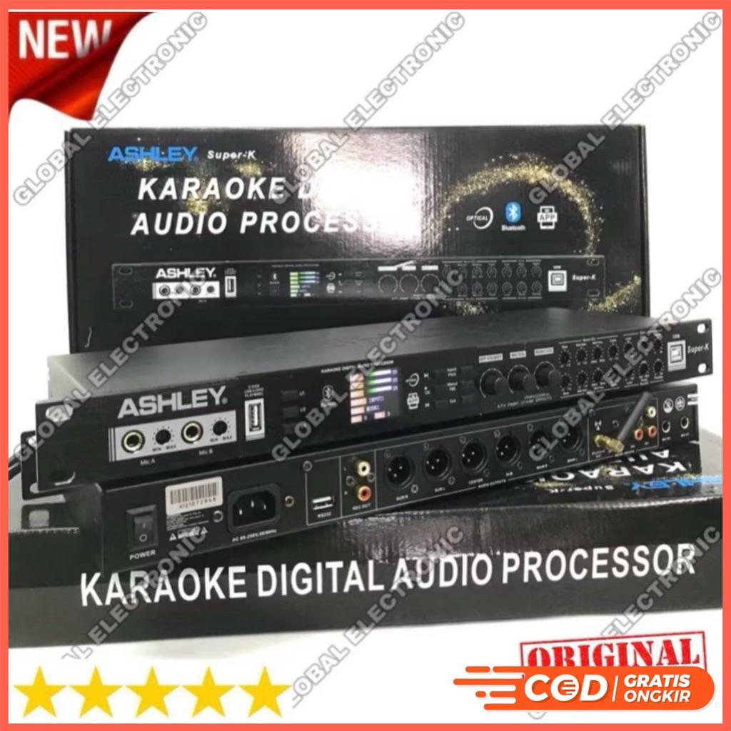 Promo Audio Digital Prosesor Ashley Karaoke Management Super K / Super K Pro System Ashley Super K /