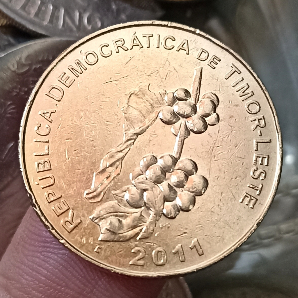 Koin Kuno Timor Leste 50 Centavos