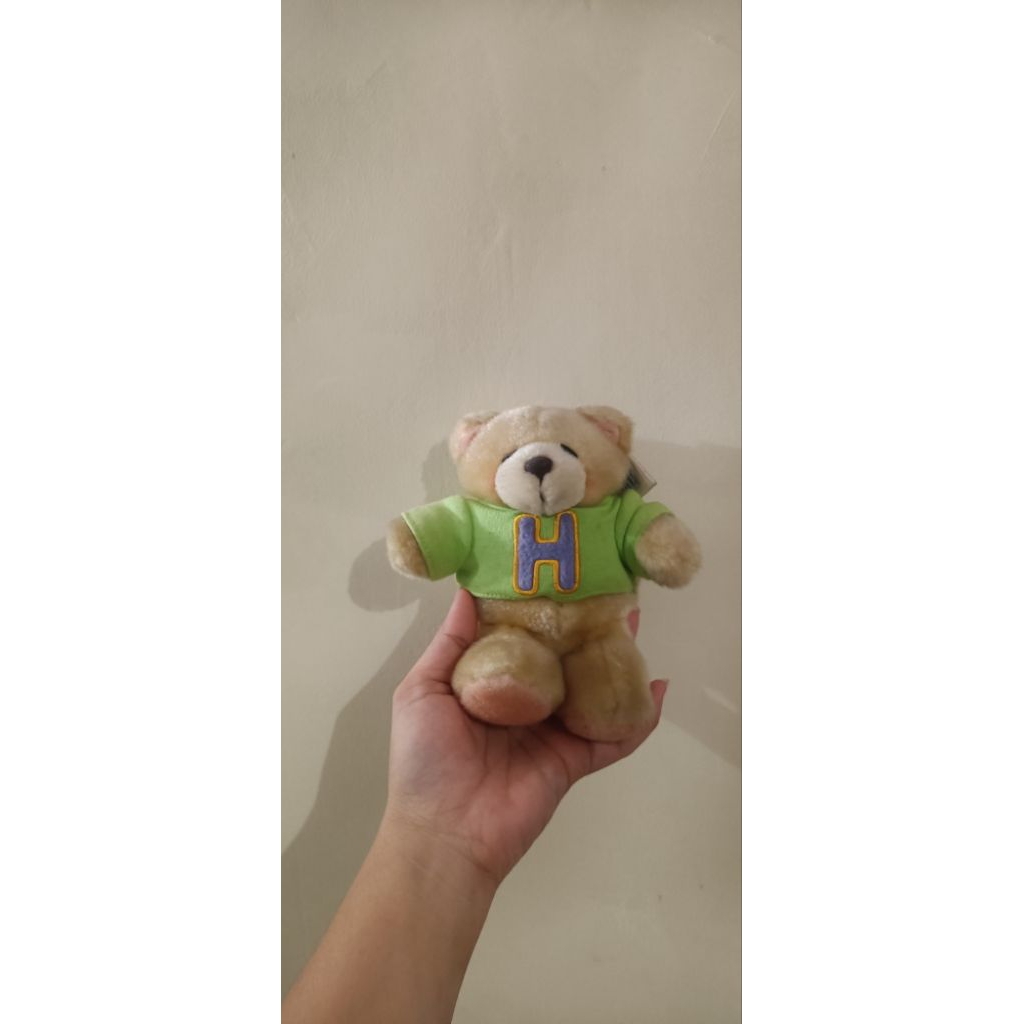Boneka Teddy Bear Huruf H Ori Forever Friends / Boneka Teddy FF