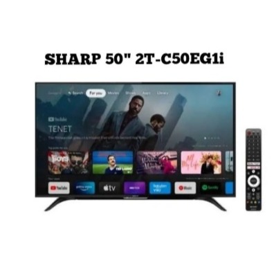 TV LED 50" SHARP 2T-C50BG1I (ANDROID TV)