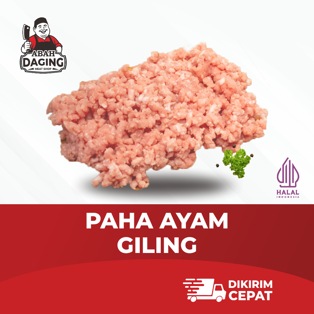 Paha ayam giling tanpa kulit | paha giling