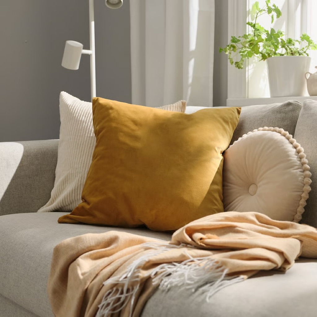 SARUNG BANTAL-SOFA ESTETIK | AESTHETIC CUSHION-COVER | THROW-BLANKET SELIMUT-PENUTUP TEMPAT-TIDUR BE