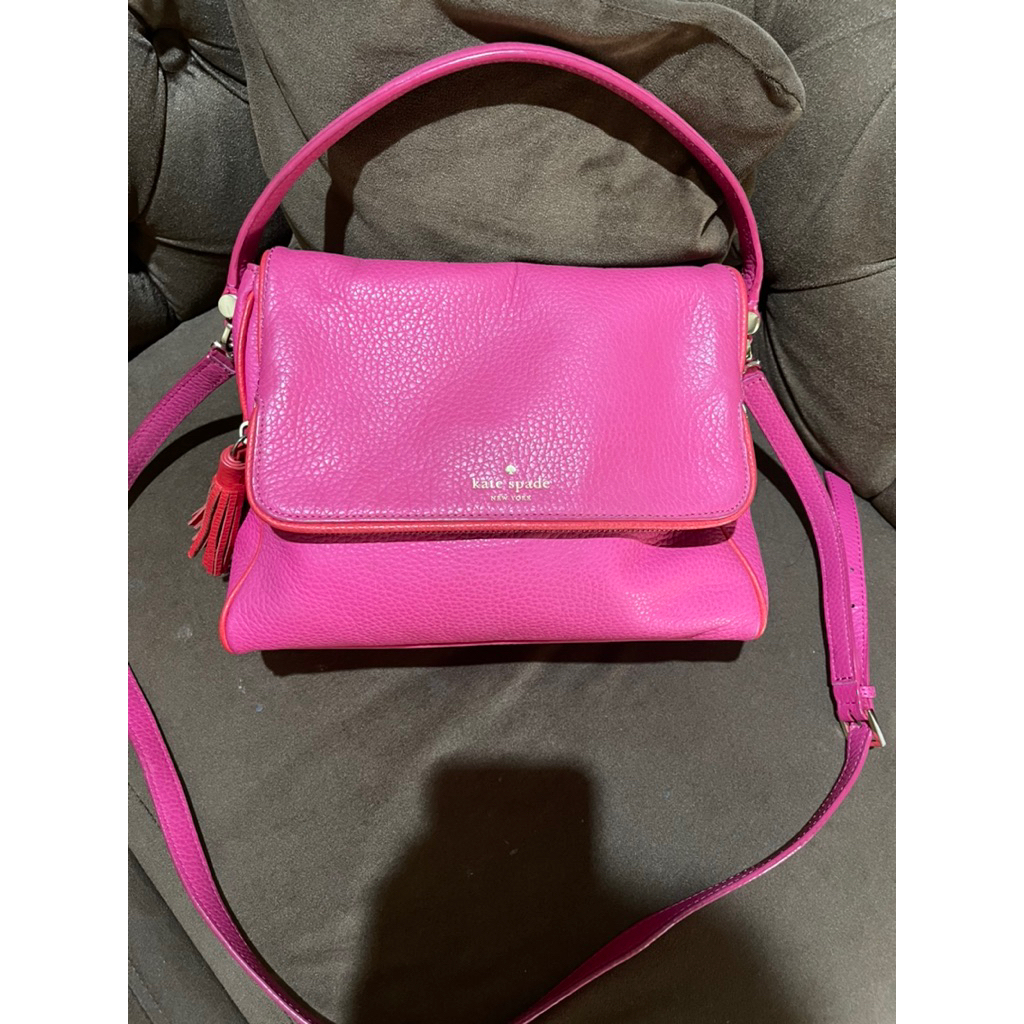 tas kate spade original (fuschia)
