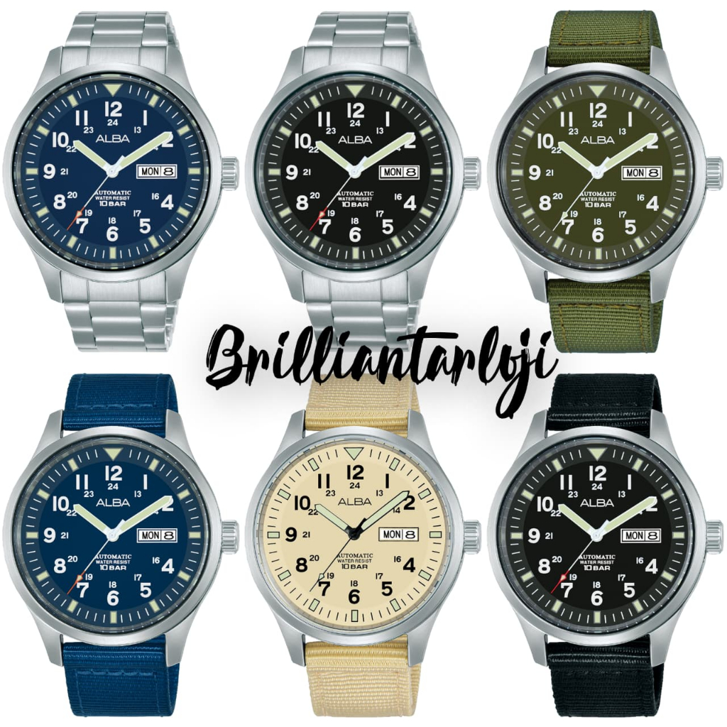 Alba Men Automatic AL4211 AL4211X1 AL4213 AL4213X1 AL4217 AL4217X1 AL4219 AL4219X1 AL4221 AL4221X1 A
