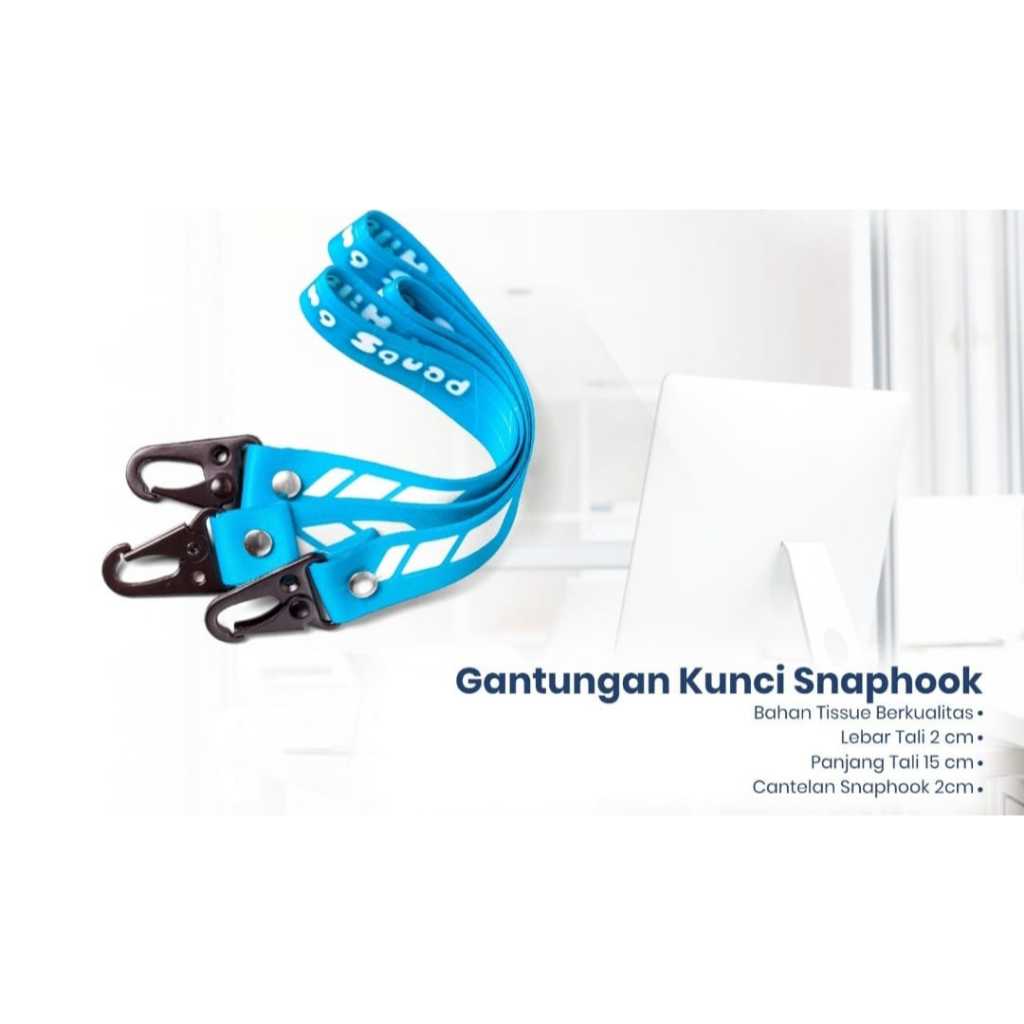GANTUNGAN KUNCI CANTELAN SNAPHOOK