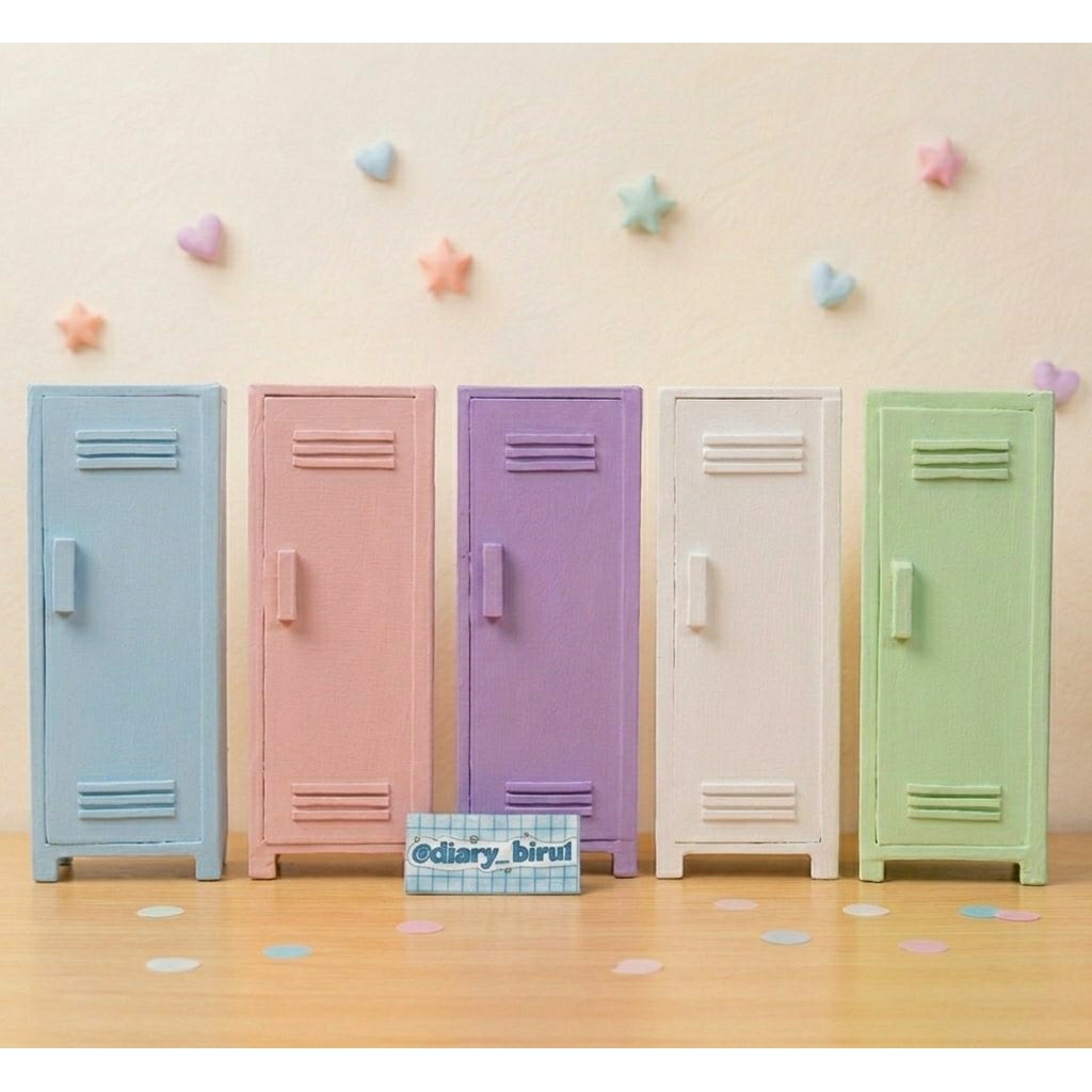 Locker Mini Handmade | Rak Mini DIY |Kerajinan Tangan | Prakarya