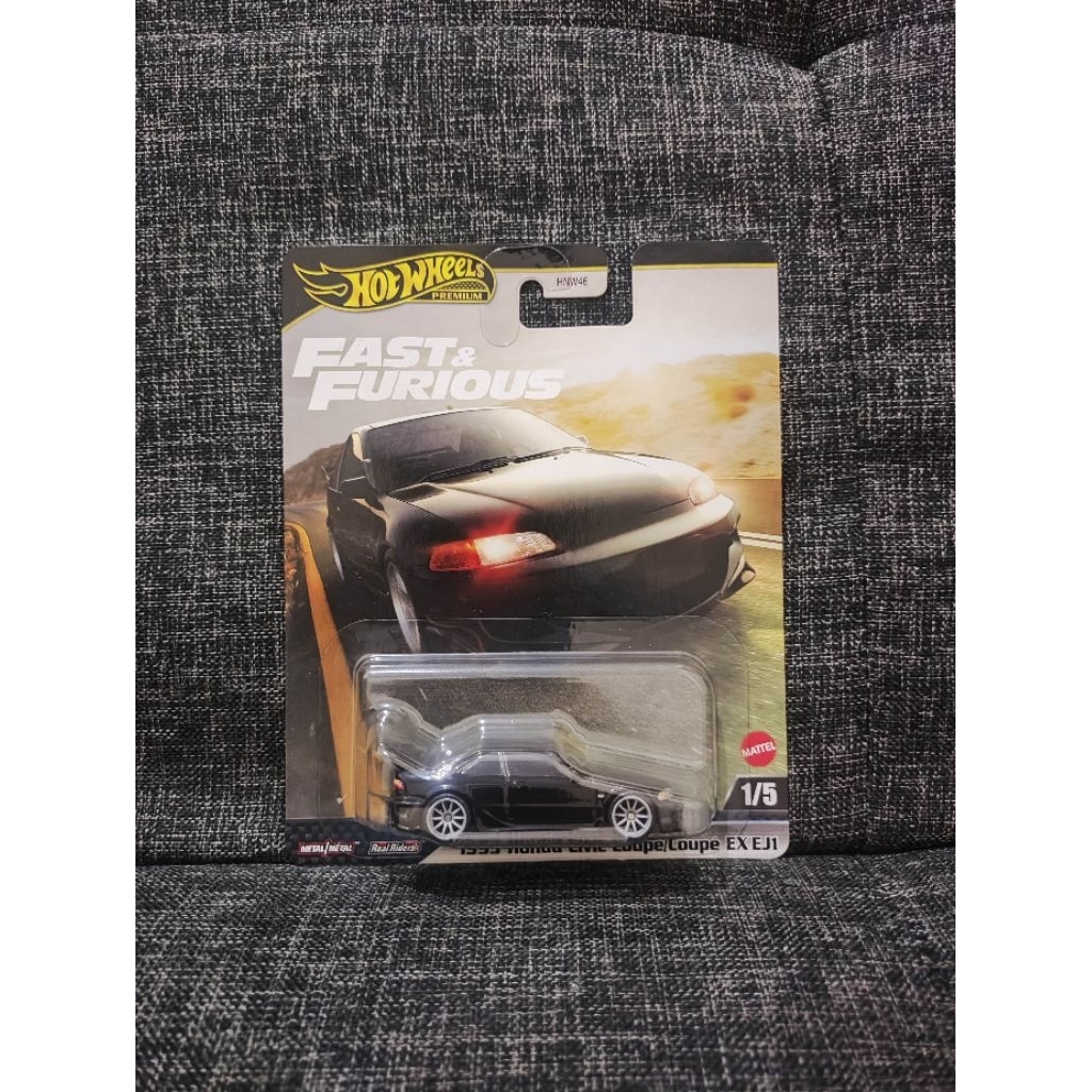hotwheels premium hinda civic coupe ex ej1